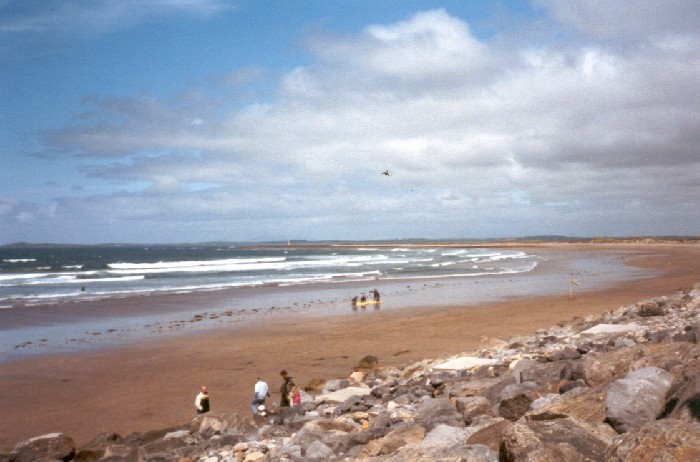 Der Strand bei Sligo
