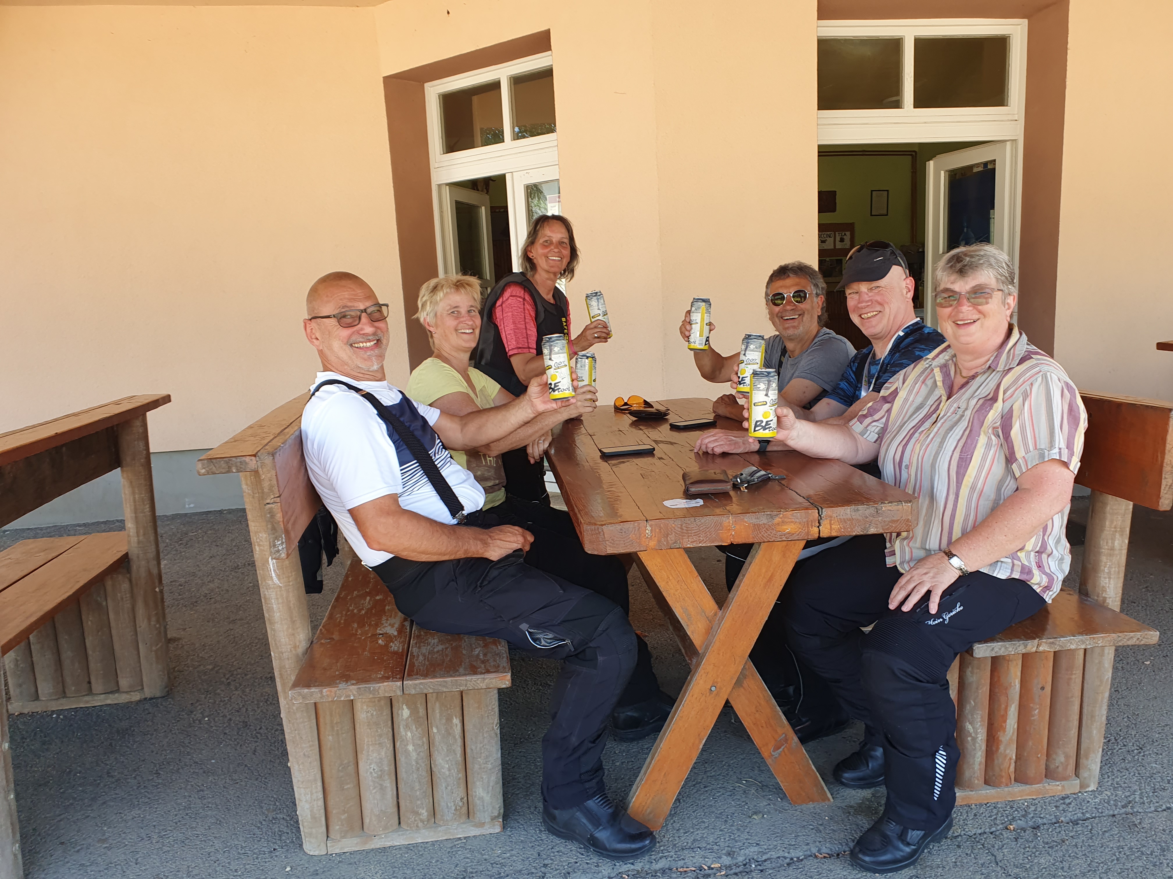 Erste Pause in Ungarn Erste Pause in Ungarn