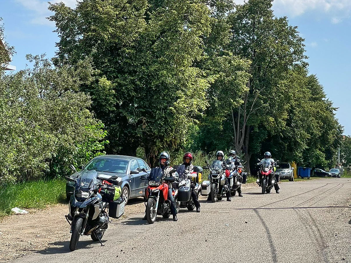 Unser Scout ist auf Erkundung Gruppenbild