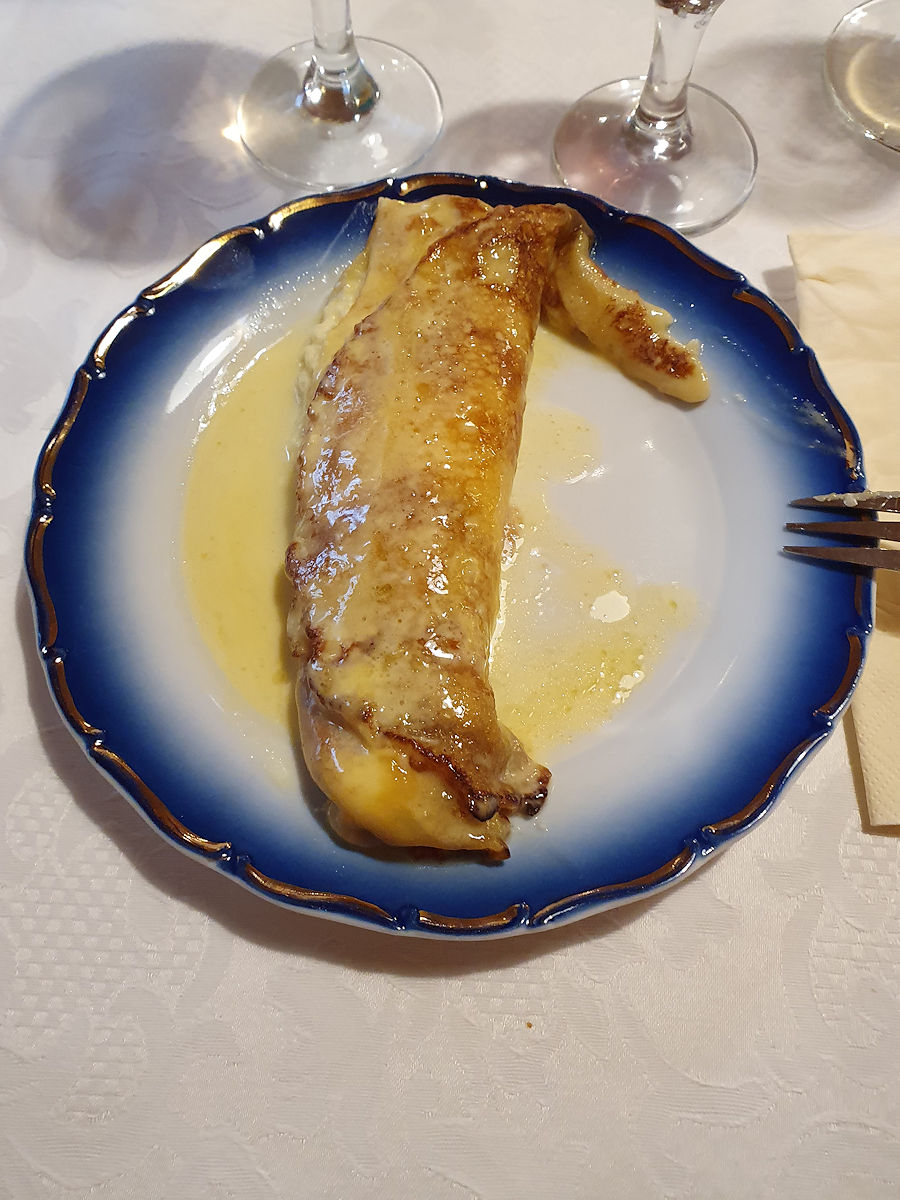 Palatschinken als 3. Gang Palatschinken als 3. Gang