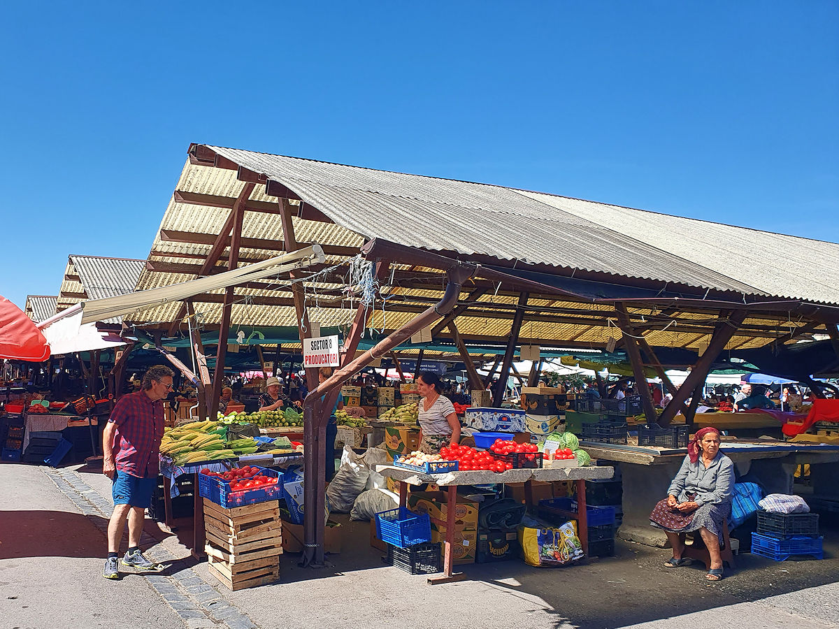 Markt in Sibiu Markt in Sibiu