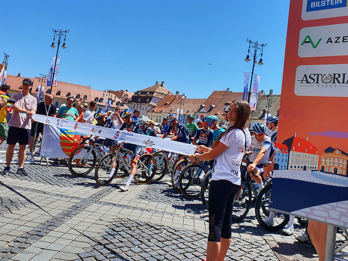 Kurz vor dem Rennstart Kurz vor dem Rennstart