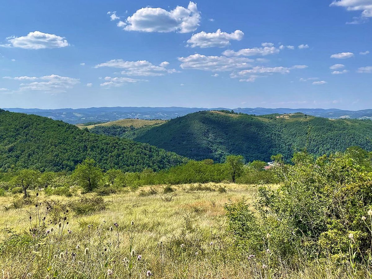 Karpaten in der Ferne Karpaten in der Ferne