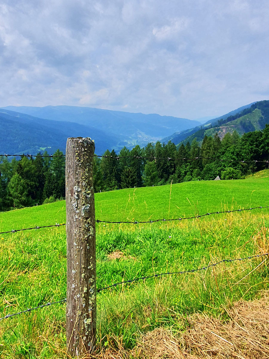 Blick ins Tal von der Stolzalpe Blick ins Tal von der Stolzalpe